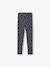 Lot de 3 leggings fille encre+vanille - vertbaudet enfant 