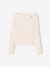 Lot de 2 t-shirts en côtes fille bordeaux+gris chiné+vert anglais - vertbaudet enfant 