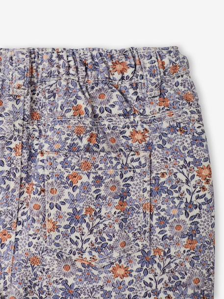 Pantalon large bébé fille bleu - vertbaudet enfant 