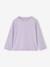 T-shirt manches longues fille mauve+prune - vertbaudet enfant 