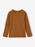 Set van 3 jongensshirts met lange mouwen karamel+lila+roest+saliegroen - vertbaudet enfant 