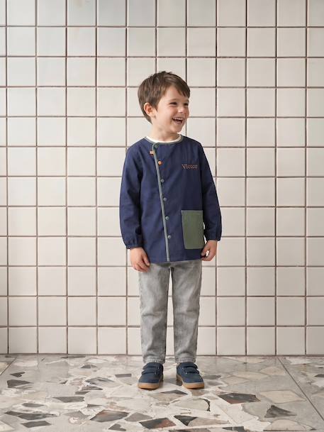 Garçon-Tablier garçon personnalisable "Cool school"