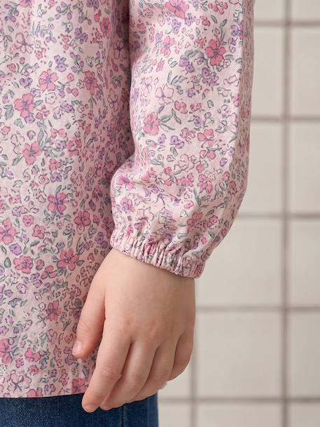 Tablier fille pressionné personnalisable rose dragée - vertbaudet enfant 