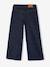 Jean large fille bleu moyen+denim brut - vertbaudet enfant 