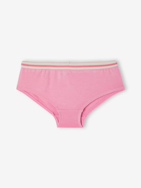 Set van 7 meisjesshorties ecru - vertbaudet enfant 
