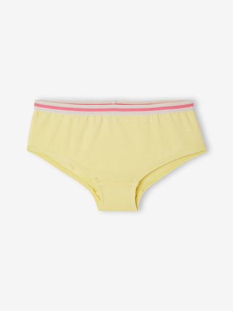 Lot de 7 shorties fille écru - vertbaudet enfant 