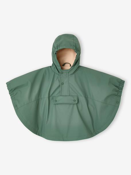 Cape de pluie bébé vert - vertbaudet enfant 