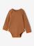 Set van 3 babybody's met lange mouwen karamel - vertbaudet enfant 