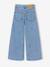 Wijde jeans voor meisjes denimgrijs+middenblauw - vertbaudet enfant 