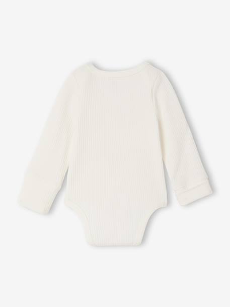 Lot de 3 bodies bébé garçon manches longues caramel - vertbaudet enfant 