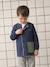 Tablier garçon personnalisable 'Cool school' bleu+bleu foncé - vertbaudet enfant 
