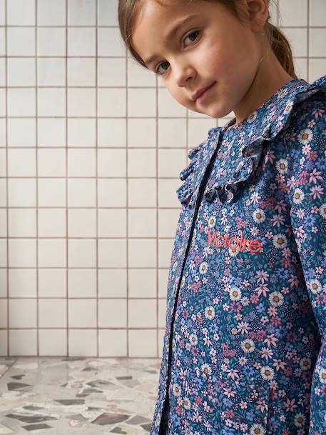 Tablier fille personnalisable bleu foncé - vertbaudet enfant 