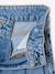 Wijde jeans voor meisjes denimgrijs+middenblauw - vertbaudet enfant 
