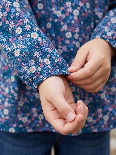 Tablier fille personnalisable bleu foncé - vertbaudet enfant 
