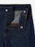 Jean large fille bleu moyen+denim brut - vertbaudet enfant 