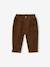 Pantalon bébé en velours côtelé bleu grisé+caramel+lichen+marron - vertbaudet enfant 