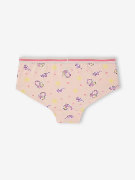Lot de 7 shorties fille écru - vertbaudet enfant 