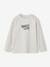 Jongensshirt met lange mouwen gemêleerd wit - vertbaudet enfant 