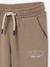 Joggingbroek jongen met print beige+dennen+marineblauw - vertbaudet enfant 
