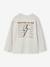 Jongensshirt met lange mouwen gemêleerd wit - vertbaudet enfant 