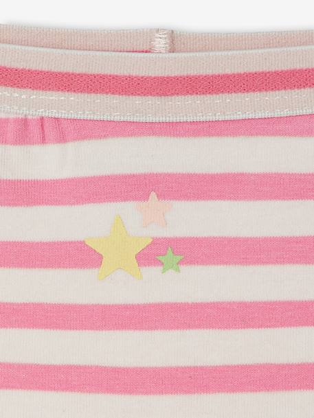 Lot de 7 shorties fille écru - vertbaudet enfant 
