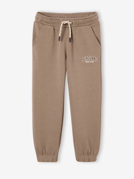 Pantalon de jogging garçon beige+marine+vert sapin - vertbaudet enfant 