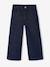 Jean large fille bleu moyen+denim brut - vertbaudet enfant 