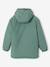 Parka garçon à capuche doublure sherpa kaki+noir+vert sauge - vertbaudet enfant 