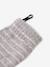 Babykledingset muts, colsjaal en wanten oceaanblauw+taupe - vertbaudet enfant 
