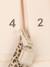 Gilet de flottaison Kitty Leopard marron imprimé - vertbaudet enfant 