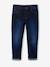 Rechte jeans voor jongens ongewassen denim+stone - vertbaudet enfant 