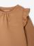 Set van 2 T-shirts baby Basics met lange mouwen hazelnoot+saliegroen - vertbaudet enfant 