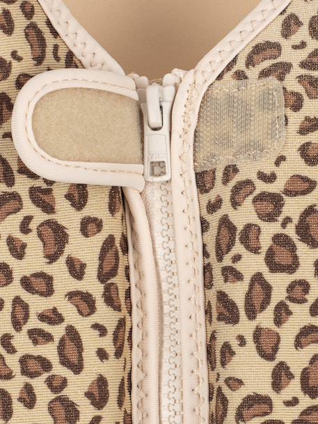 Gilet de flottaison Kitty Leopard marron imprimé - vertbaudet enfant 
