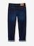 Rechte jeans voor jongens ongewassen denim+stone - vertbaudet enfant 