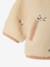 Baby sherpijas met capuchon vanille - vertbaudet enfant 