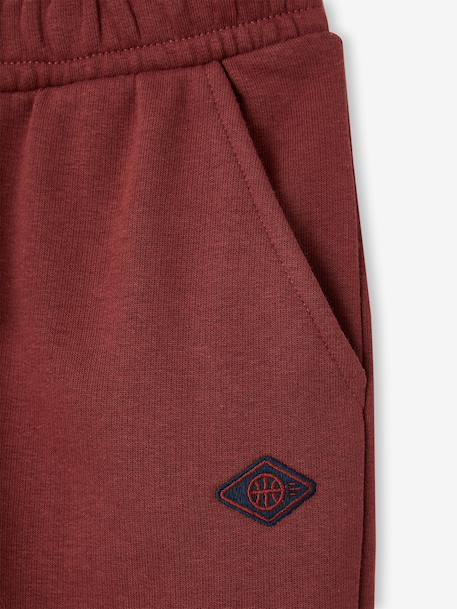 Pantalon de jogging garçon bleu jean+bordeaux+vert sapin - vertbaudet enfant 