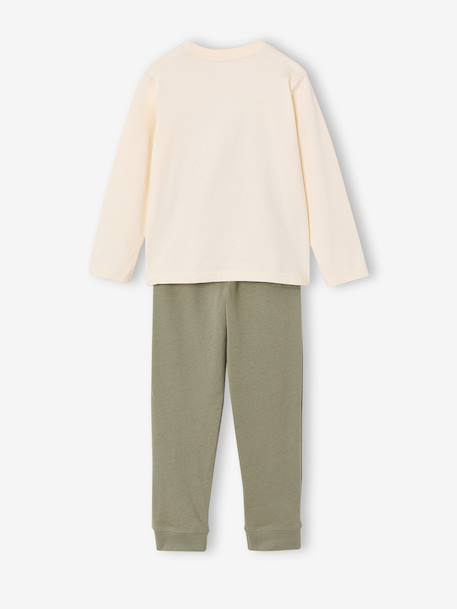 Lot de 2 pyjamas garçon écru - vertbaudet enfant 