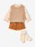 Ensemble 4 pièces bébé fille caramel - vertbaudet enfant 