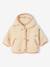 Baby sherpijas met capuchon vanille - vertbaudet enfant 