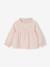Blouse bébé fille manches longues rose poudré - vertbaudet enfant 