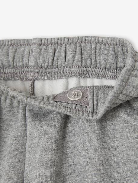 Pantalon jogging garçon gris chiné - vertbaudet enfant 
