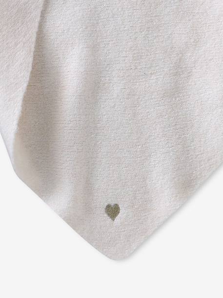 Echarpe triangle en tricot fille écru - vertbaudet enfant 