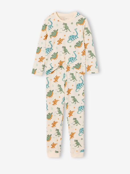 Lot de 2 pyjamas garçon écru - vertbaudet enfant 