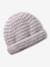 Babykledingset muts, colsjaal en wanten oceaanblauw+taupe - vertbaudet enfant 