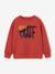 Sweat col rond garçon marine+tomette - vertbaudet enfant 