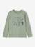 Lot de 3 T-shirts manches longues garçon caramel+lilas+rouille+vert sauge - vertbaudet enfant 