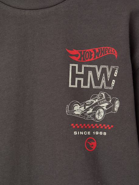 T-shirt manches longues Hot Wheels garçon gris - vertbaudet enfant 
