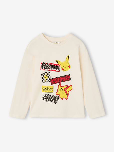 POKEMON longsleeve voor jongens ecru - vertbaudet enfant 