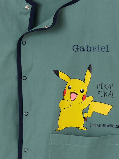 Pokémon jongensschort smaragdgroen - vertbaudet enfant 