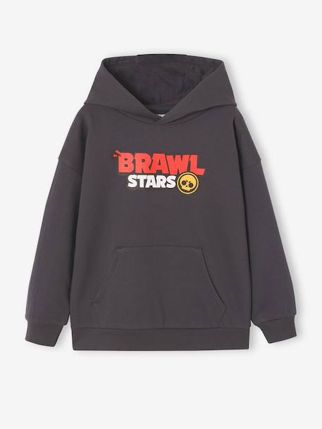 Sweat à capuche Brawl Stars garçon anthracite - vertbaudet enfant 